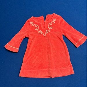 Janie and Jack baby girl swim coverup tunic 12-18 months